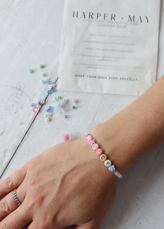 Make your own bead bracelet