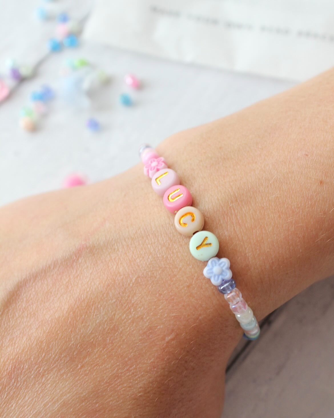 Make your own bead bracelet