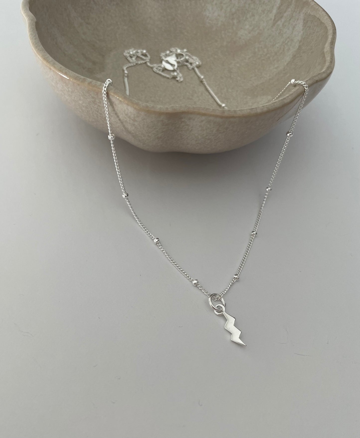 Lightning bolt necklace