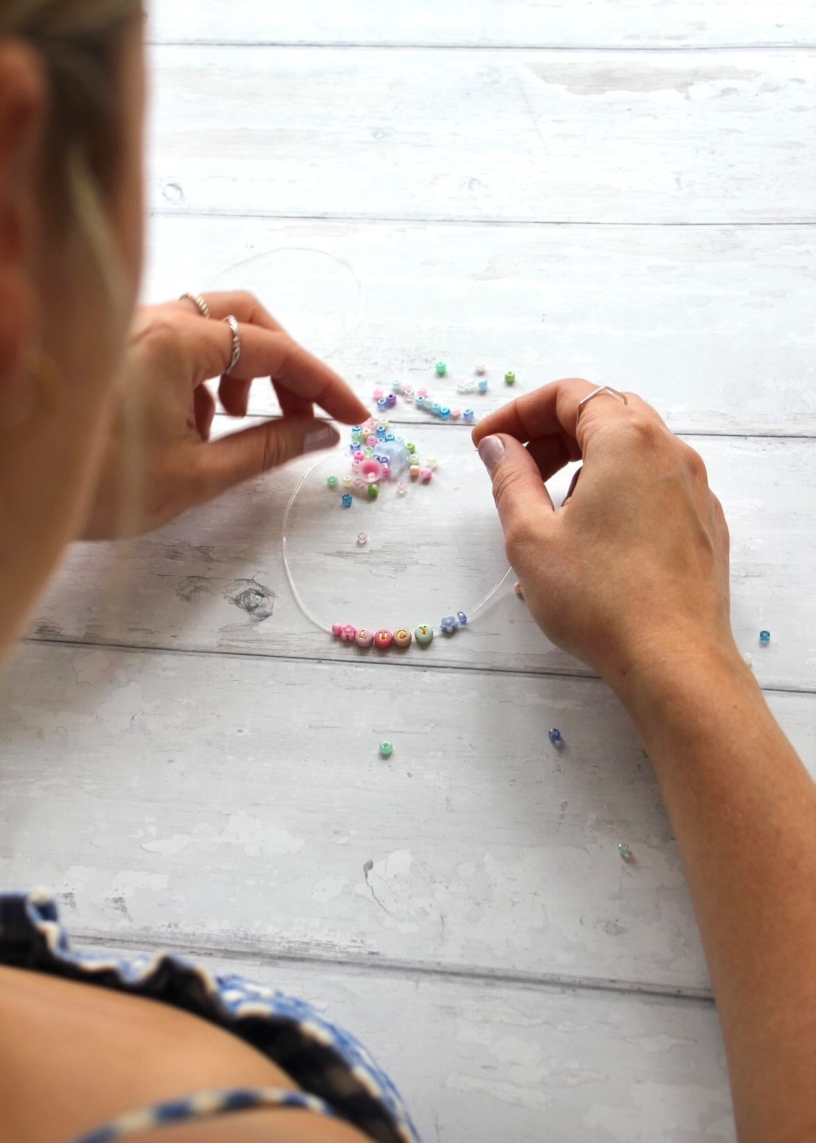 Make your own bead bracelet