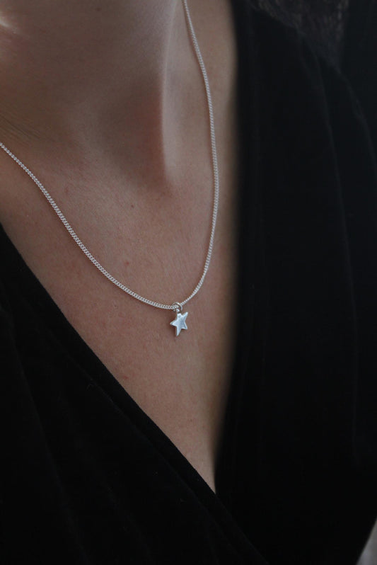 Star initial necklace