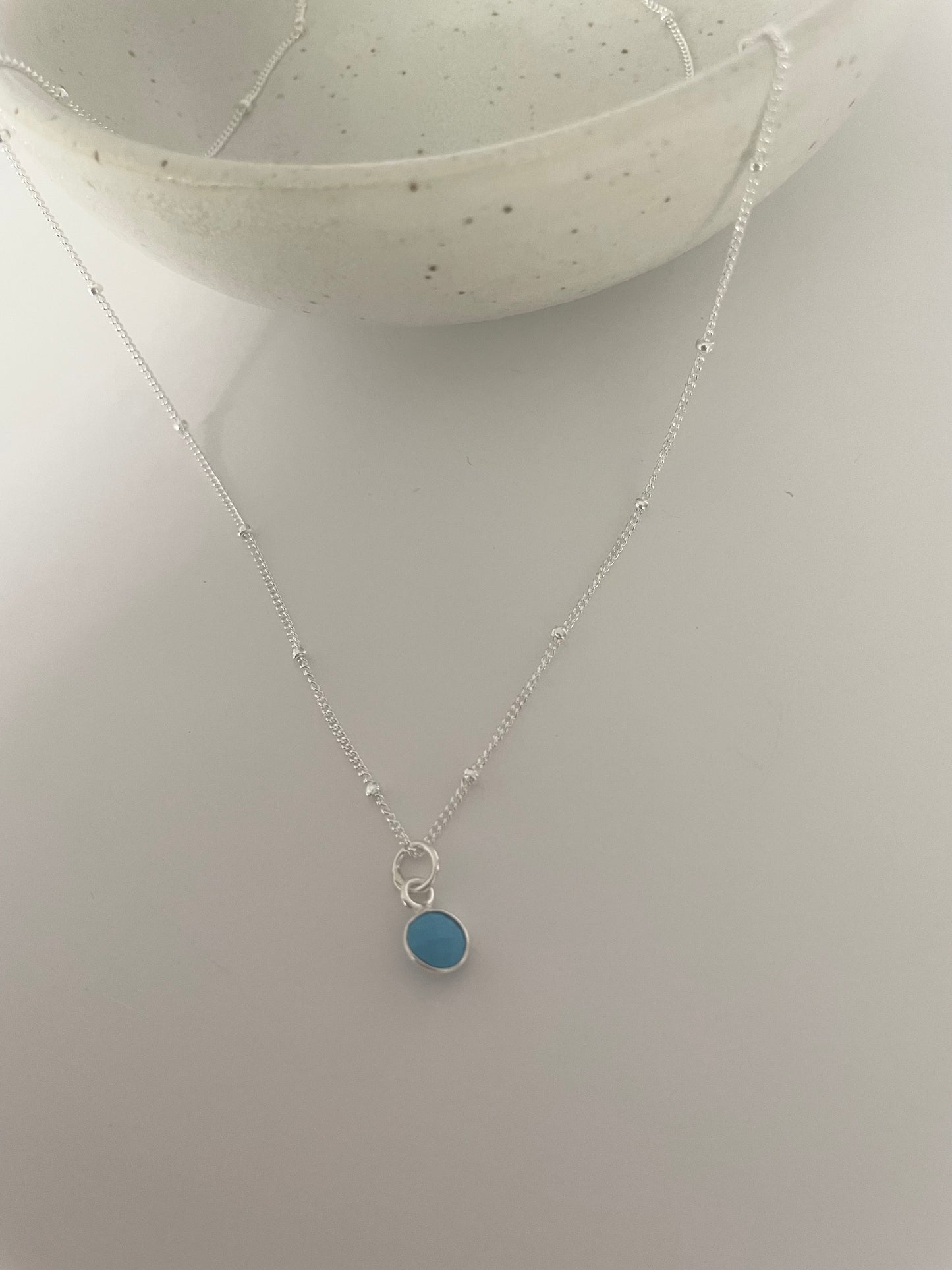 Hannah gemstone necklace