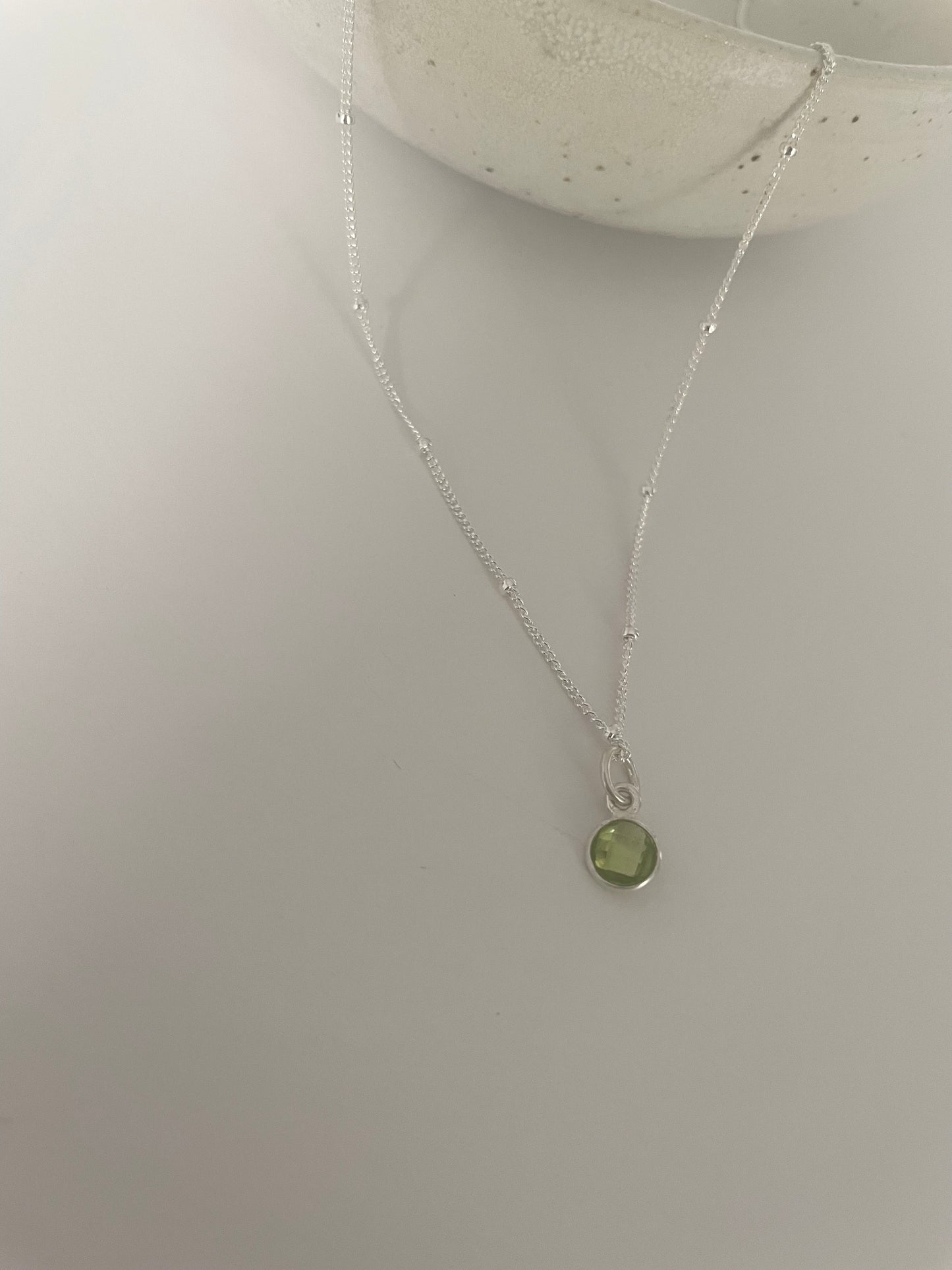 Hannah gemstone necklace