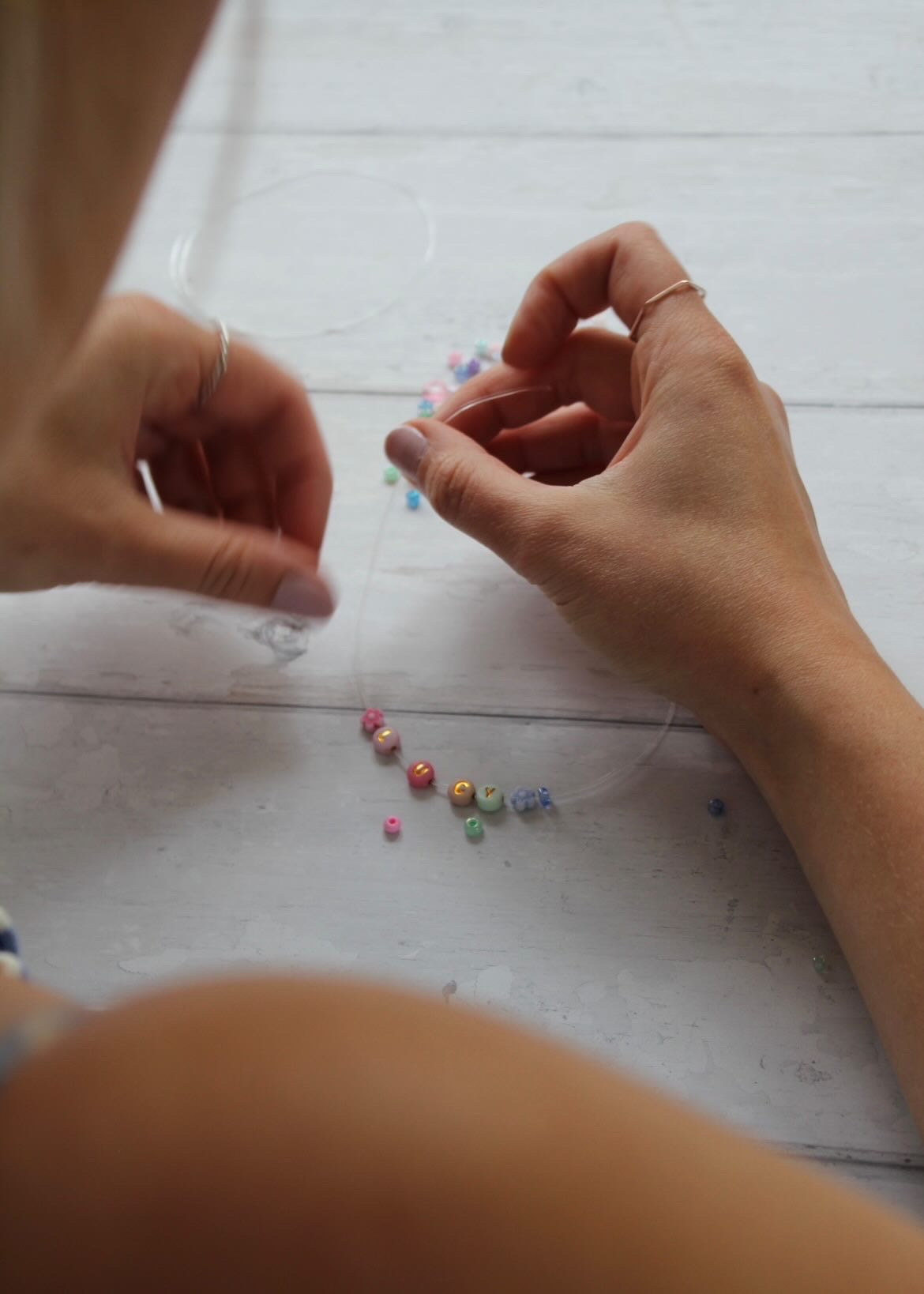 Make your own bead bracelet